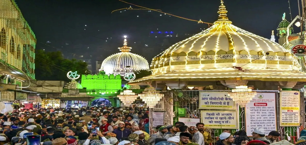 Ten lakh pilgrims bore witness to peace, and the message of Khwaja Garib Nawaz was revived once again.