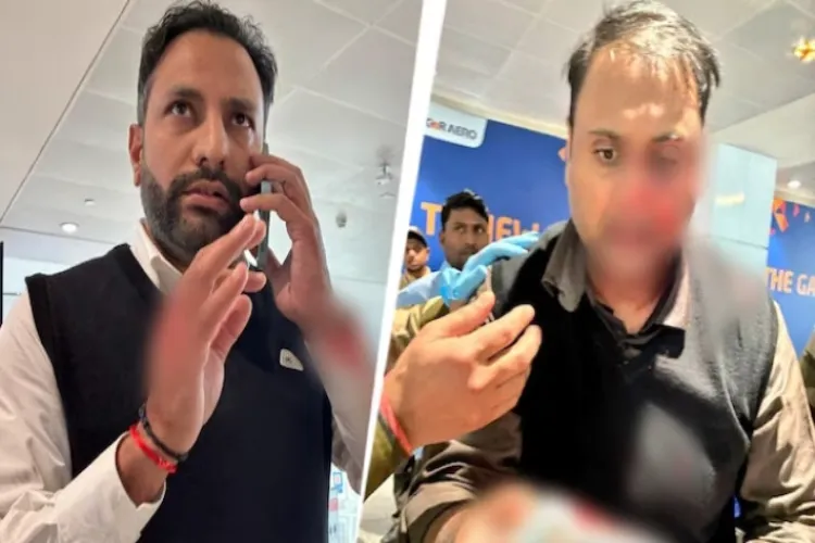 IGI Airport assault case: Air India Express pilot joins investigation, police are questioning him.