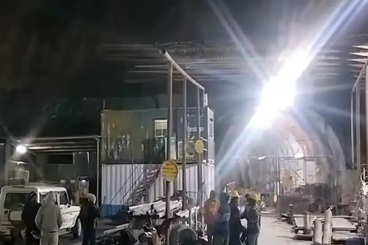 Two loco trains collided in a hydroelectric project tunnel in Chamoli district, injuring 88 people