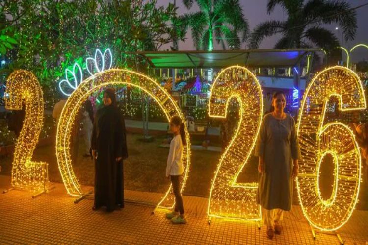 New Year was welcomed with great enthusiasm across the country.