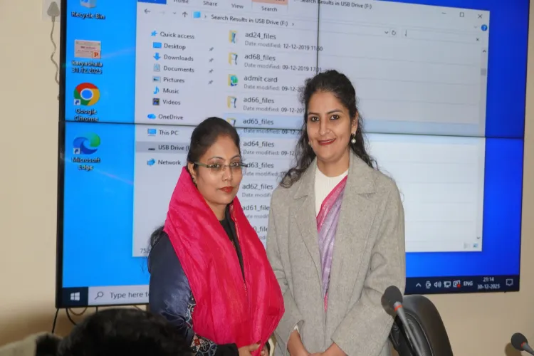 A Hindi workshop was organized at Jamia, providing special training on the implementation of the official language.