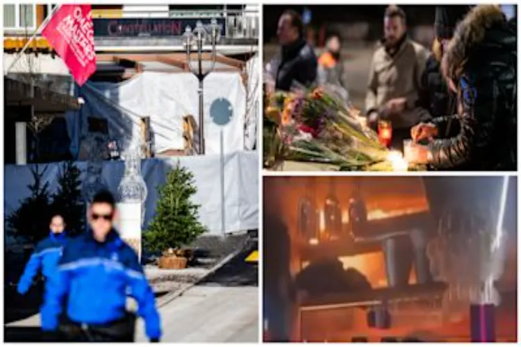 A massive fire broke out in a bar during New Year's celebrations in Switzerland, killing 40 people and injuring 115.