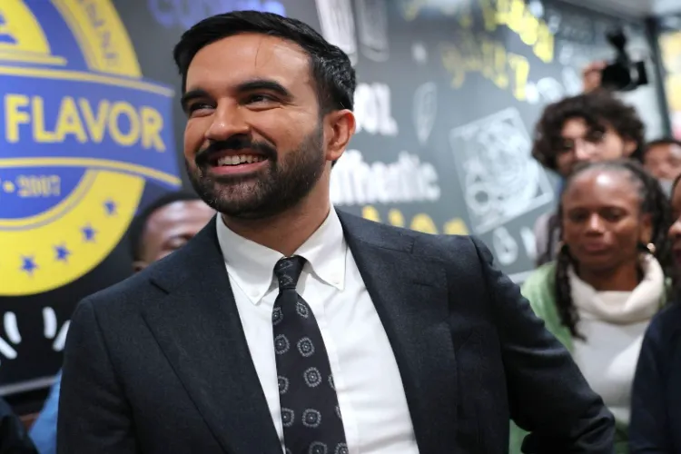 New York City's new mayor, Zohran Mamdani, has taken office, saying, 