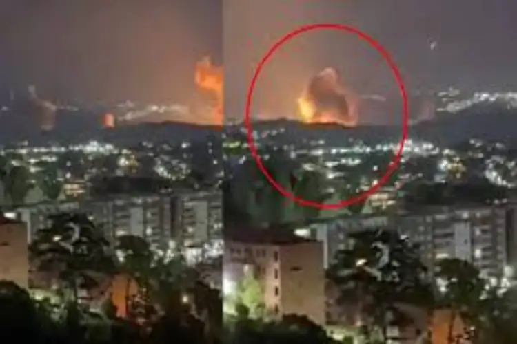 Venezuela: Explosions rock Caracas overnight, power outages reported