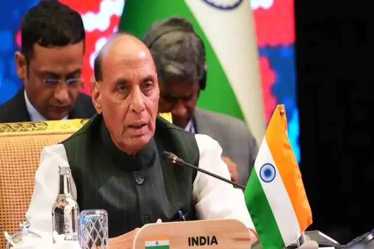 'Those who write prescriptions are roaming around with RDX,' Rajnath Singh issues a strong warning against white-collar terrorism