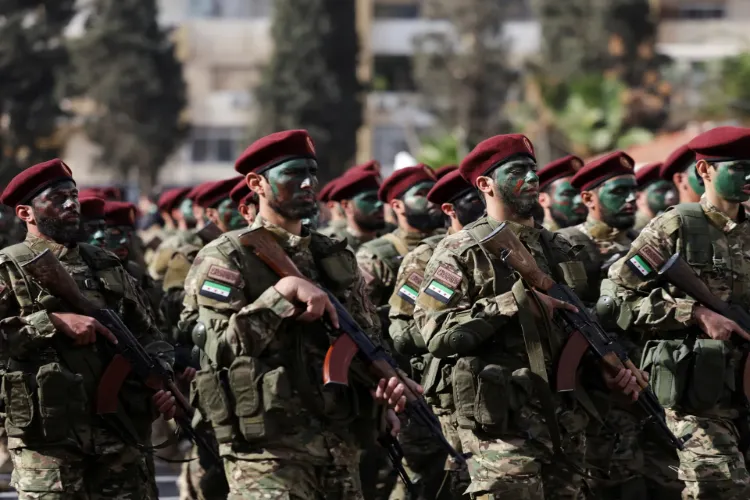 Syrian government and Kurdish forces discuss military integration.