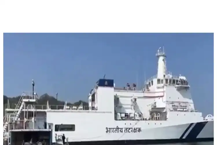 Indian Coast Guard Commissions indigenous pollution control vessel Samudra Pratap with maiden appointment of women officers