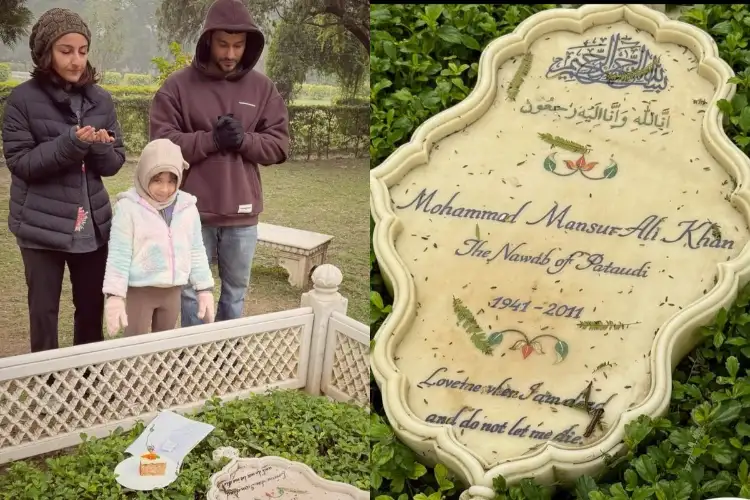 Soha Ali Khan pays heartfelt tribute to father Mansoor Ali Khan Pataudi at Eden Gardens on his birth anniversary