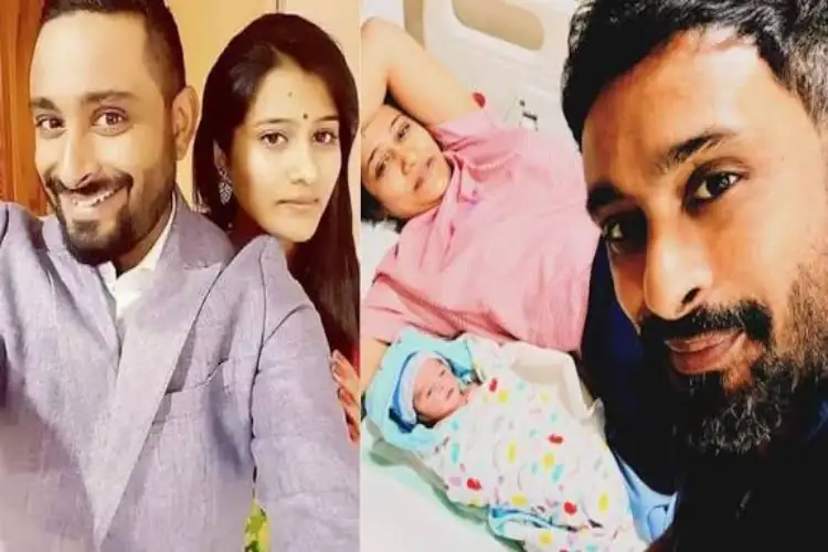 Former cricketer Ambati Rayudu blessed with baby boy
