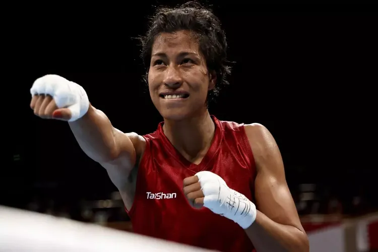 Lovlina Borgohain advanced to the quarterfinals of the National Boxing Championships after defeating Sweety Boora.