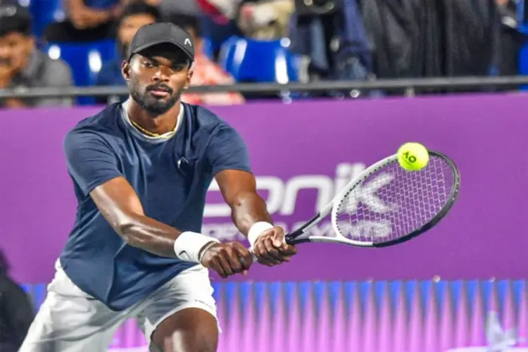 Dakshineswar Suresh has reached the round of 16 at the Bengaluru Open.