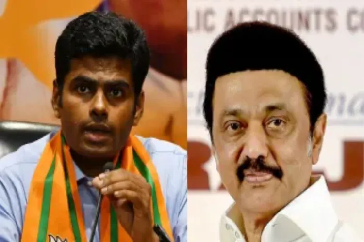 Annamalai launched a scathing attack on the minister's statement, accusing the DMK of being 