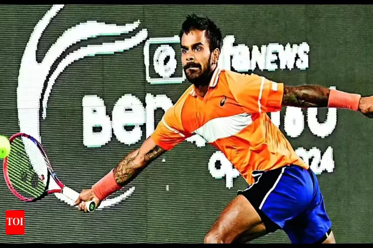 Bengaluru Open: Suresh and Dhamne reach quarterfinals, Nagal shows tremendous fighting spirit despite defeat.