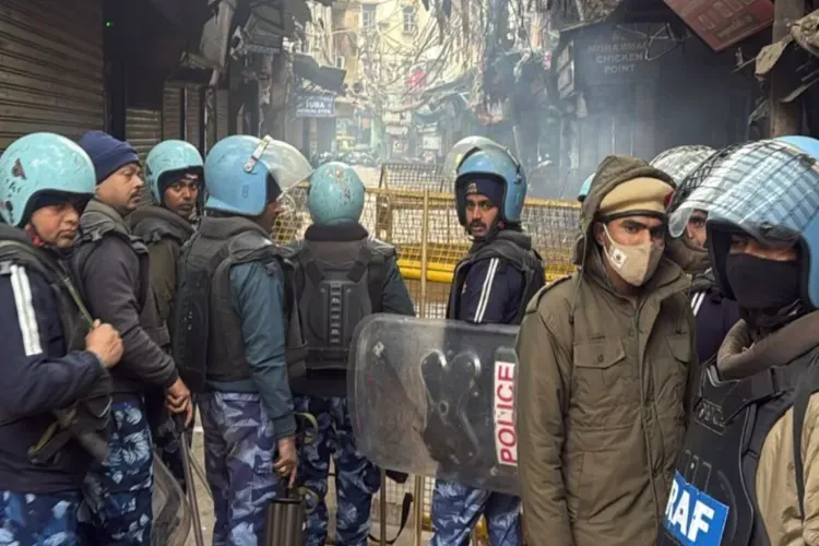 The accused in the Turkman Gate stone-pelting case has been sent to one day of judicial custody; the bail hearing will be held today.