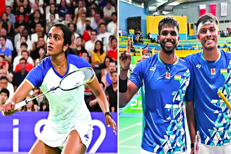 Malaysia Open,Sindhu and Satwik-Chirag advance to the quarterfinals.