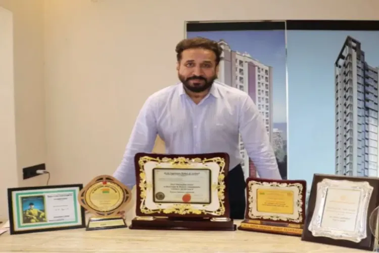 A passionate man who helped thousands of poor people get homes and regain their lost dignity has received a major honor in London.