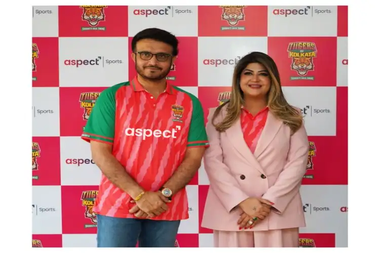 Sourav Ganguly, Aksha Kamboj rally Tiigers of Kolkata for ISPL season 3