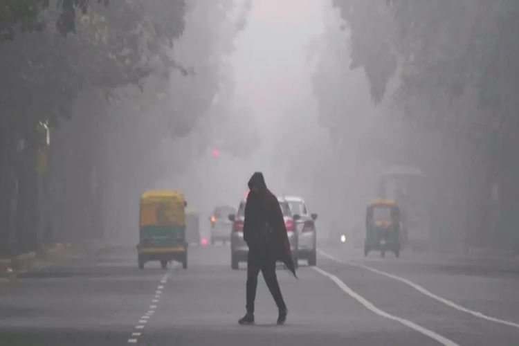 Delhi recorded its coldest morning of the season today.