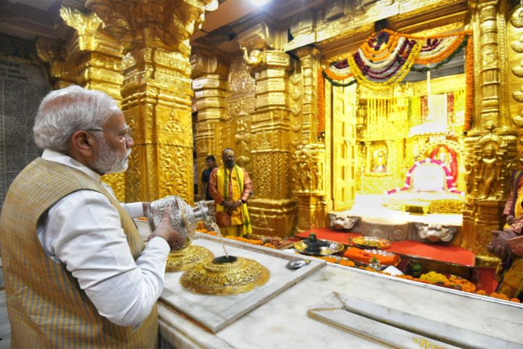 PM Modi will reach Somnath in the evening and will participate in the chanting of Omkar Mantra.