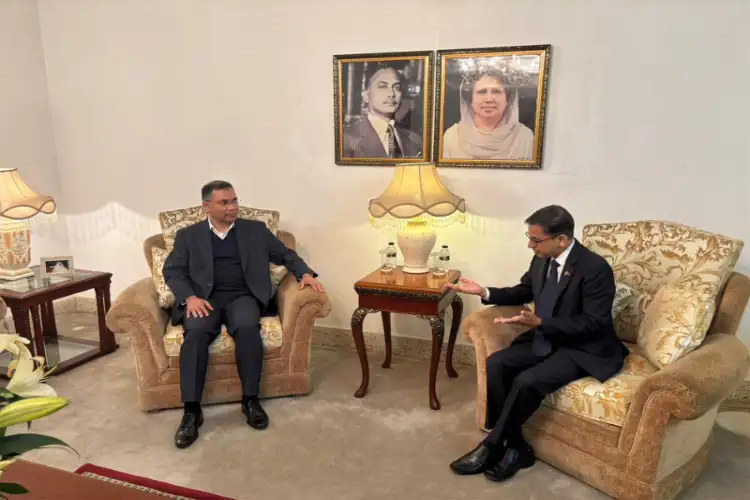 Bangladesh Indian High Commissioner meets BNP chief Tarique Rahman amid political transition in Bangladesh