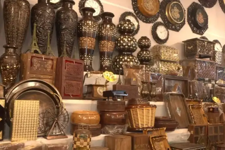 Woodcraft from Saharanpur draws huge crowds at 85th edition of All India Industrial Exhibition at Nampally