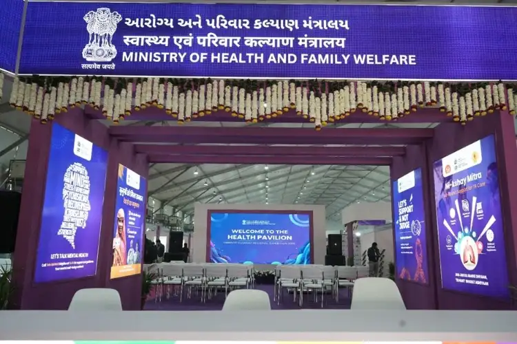 MoHFW establishes comprehensive Health Pavilion at Vibrant Gujarat Regional Exhibition 2026