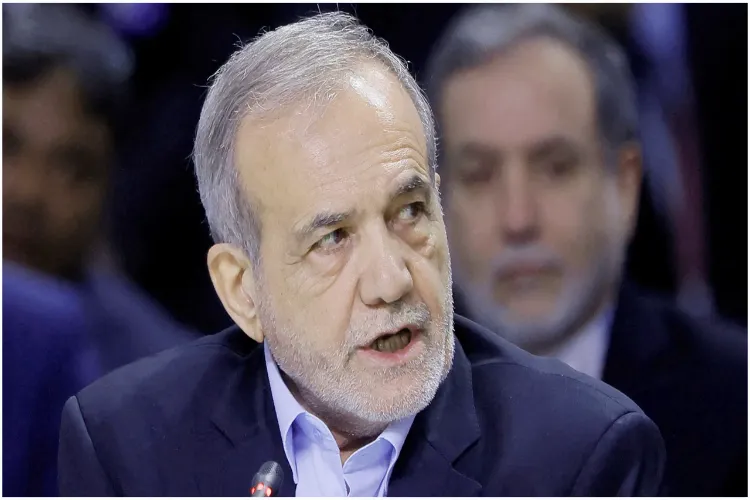 Amid protests in Iran, the president promises economic reforms and alleges a foreign conspiracy.