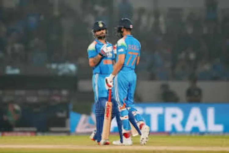 A brilliant partnership between Kohli and Gill helped India defeat New Zealand by four wickets, giving them a 1-0 lead in the series.