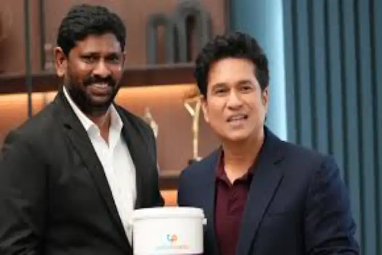 Techno Paints announces Sachin Tendulkar as its Brand Ambassador