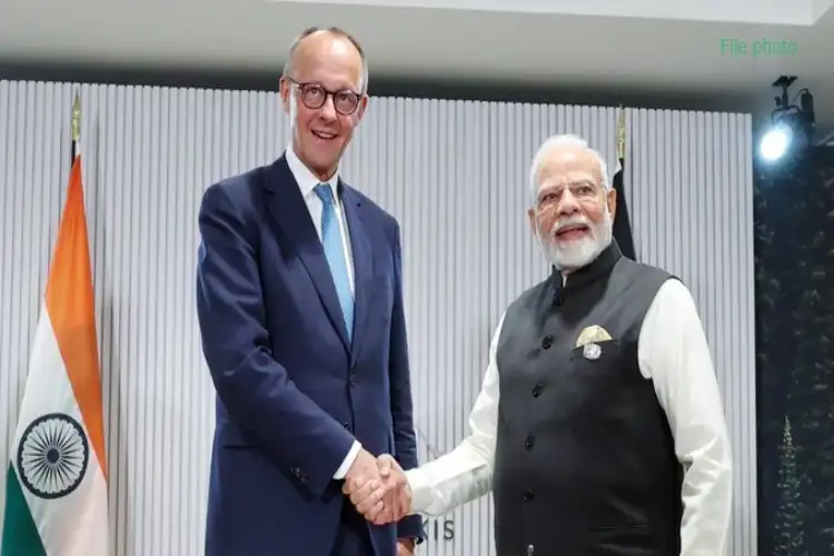PM Modi holds delegation-level talks with German Chancellor Merz in Gandhinagar