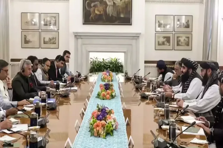 The new chargé d'affaires of the Afghan embassy held an important meeting with a senior official of the Ministry of External Affairs in India.