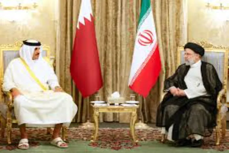 Qatari and Iranian officials discussed the protests in Iran.
