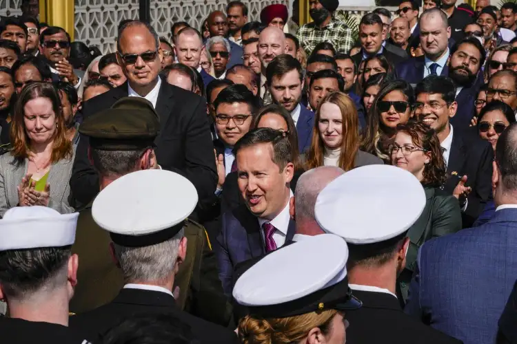 US Ambassador Sergio Gor presents credentials to President Droupadi Murmu
