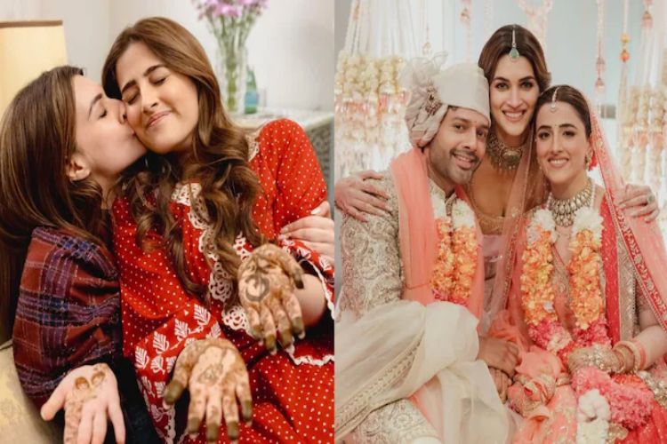 Kriti Sanon shares emotional message after younger sister Nupur's wedding