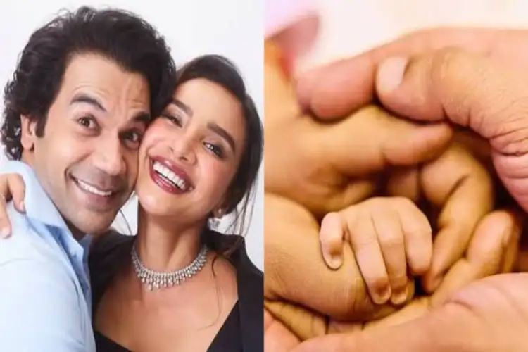 RajKummar Rao, Patralekhaa shares FIRST pic of baby girl, name her Parvati Paul Rao