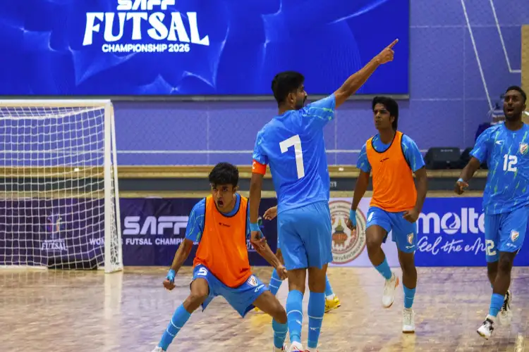 SAFF Futsal Championship 2026: India secures a 3-3 draw against Nepal