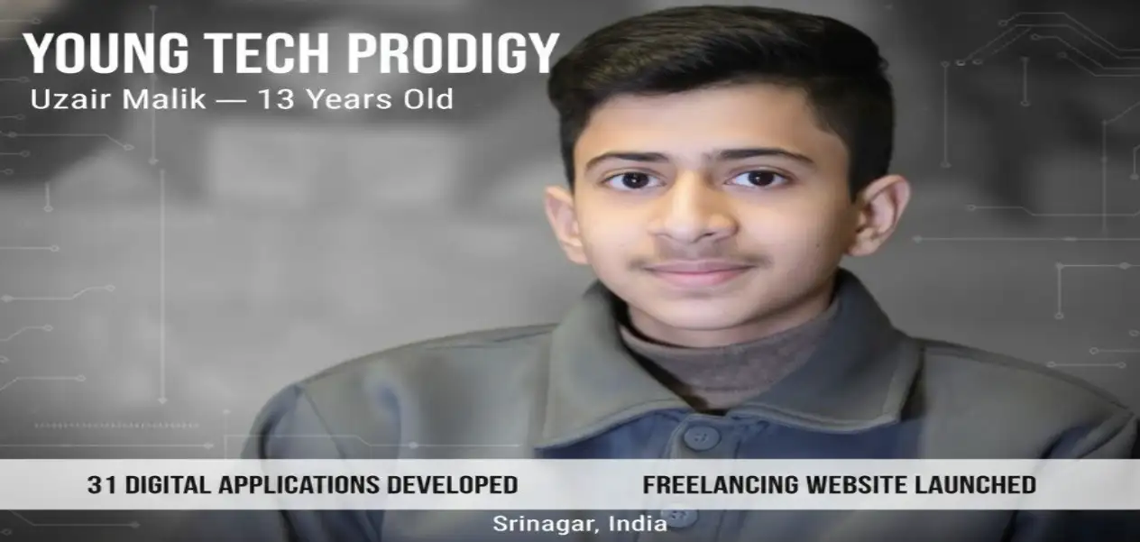 31 apps in 13 years: Srinagar's Uzair Malik's tech journey