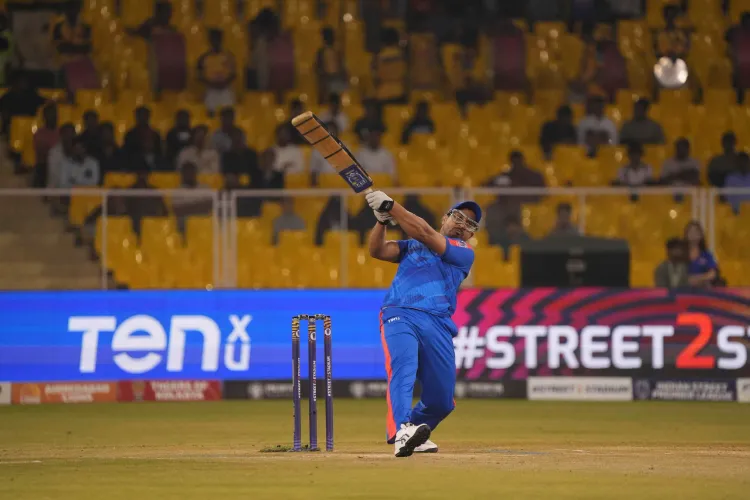 ISPL Season 3: Padmesh Mhatre's explosive innings of 25 runs off 6 balls led Delhi Superheroes to victory over Chennai Singams.