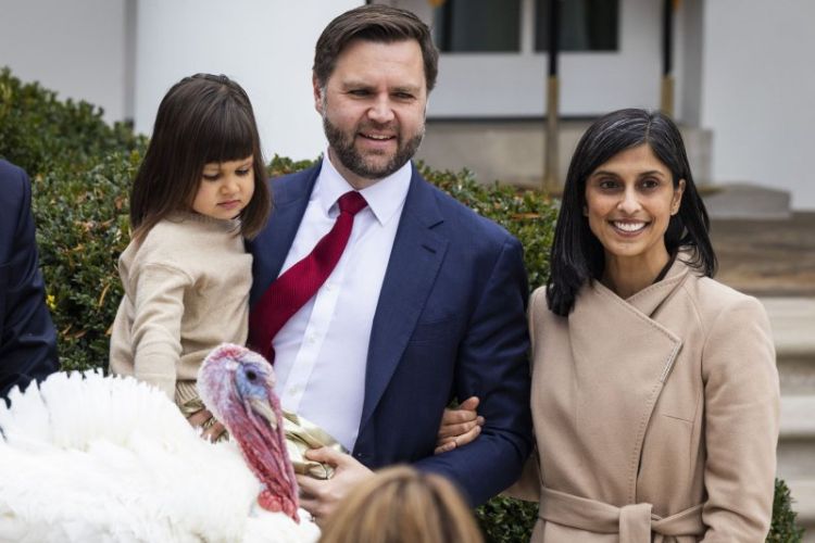 US Vice President J.D. Vance and his wife Usha are expecting their fourth child by July.
