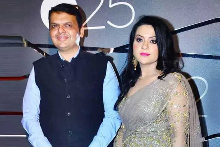 My husband has not gone to Davos for a picnic: Maharashtra CM Fadnavis's wife