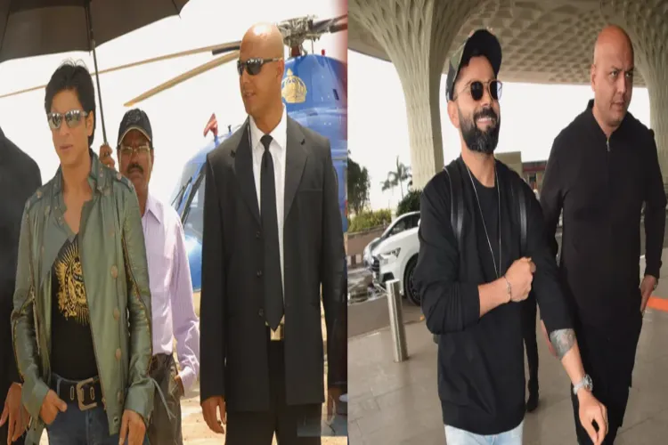 Shah Rukh Khan's bodyguard's name is Yasin Khan.