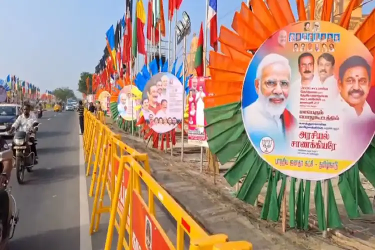 Tamil Nadu: Security tightened at Madurantakam ahead of PM Modi's visit