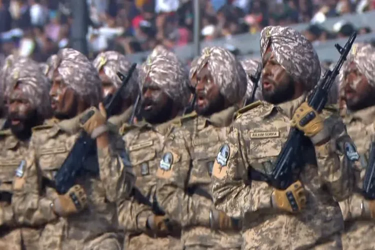 For the first time, the Bhairav ​​Battalion and the 'Suryastra' system were showcased at the Republic Day parade, displaying India's growing military might.