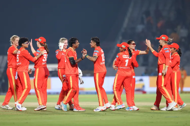 Gujarat Giants' bowlers showed great composure, securing a thrilling 3-run victory over Delhi Capitals.