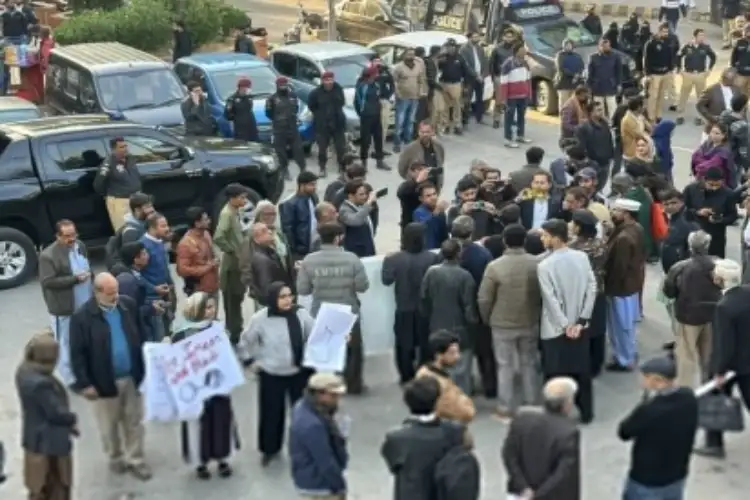 Protests erupt in Karachi after human rights activist Imaan Mazari sentenced to 17 years imprisonment