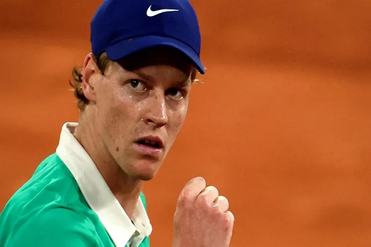 Sinner is two wins away from a title hat-trick, while Djokovic reached the semi-finals with a bit of luck.