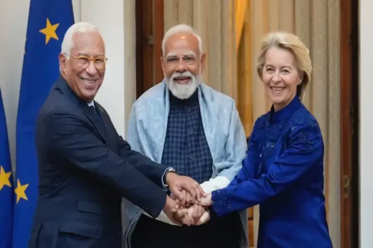‘Mother of all deals’: The biggest trade agreement between India and the European Union.