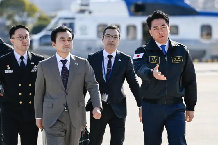 S Korea, Japan defence ministers hold talks; agree to resume bilateral naval exercises stalled for 9 years