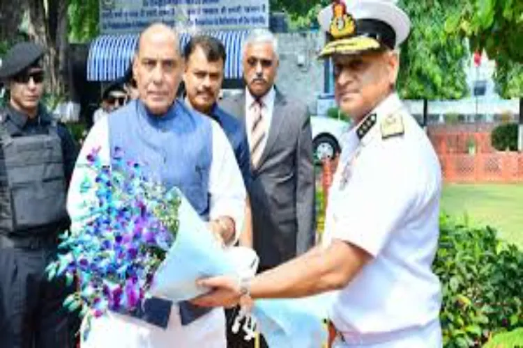 Defence Minister Rajnath Singh's greetings on the 50th Raising Day of the Indian Coast Guard.