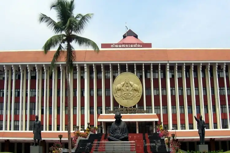Opposition protests in Kerala Assembly over rejected adjournment motion
